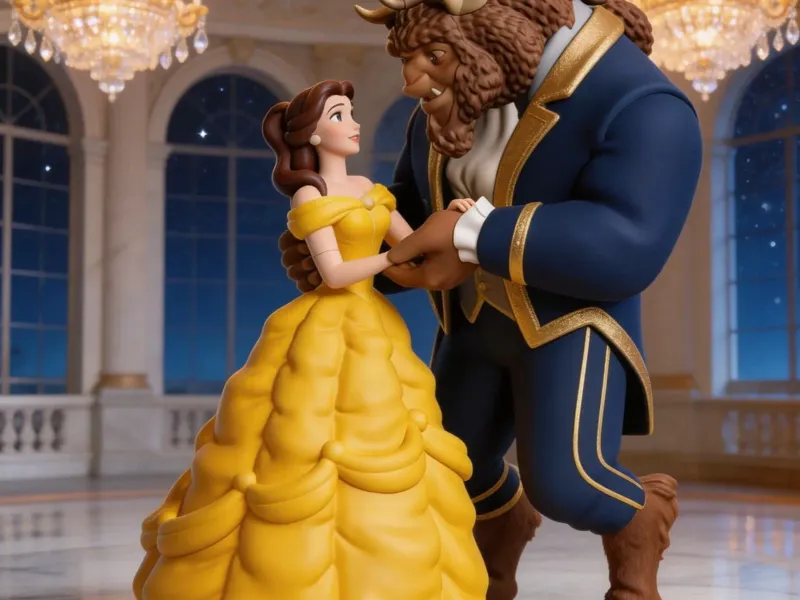 beauty and the beast - Figure