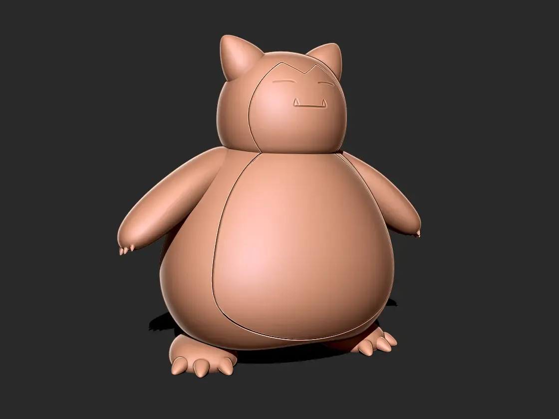 Snorlax - Pokemon 3D print model
