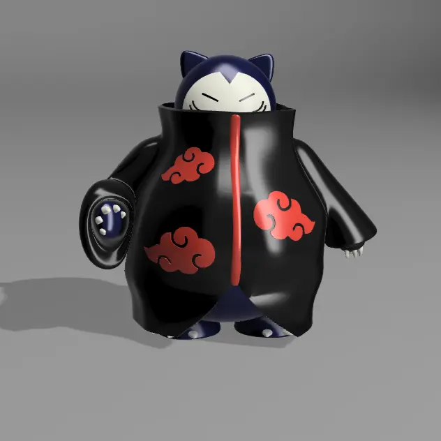 SNORLAX AKATSUKI NARUTO