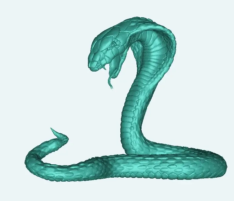 large snake kobra