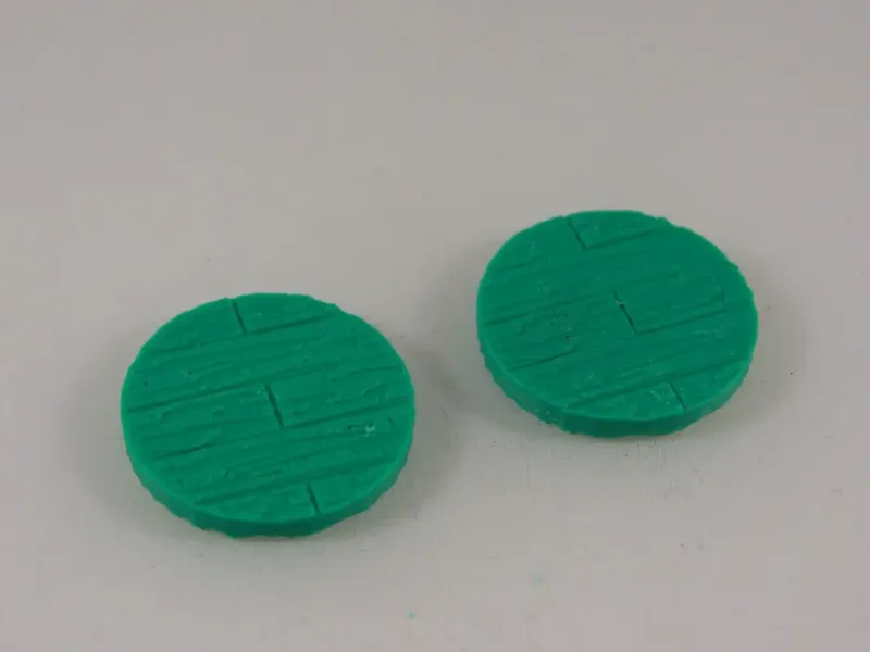 25mm Holzbrettsockel für 25-30mm Miniaturenspiele