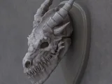 Dragon Skull Wall Trophy-9