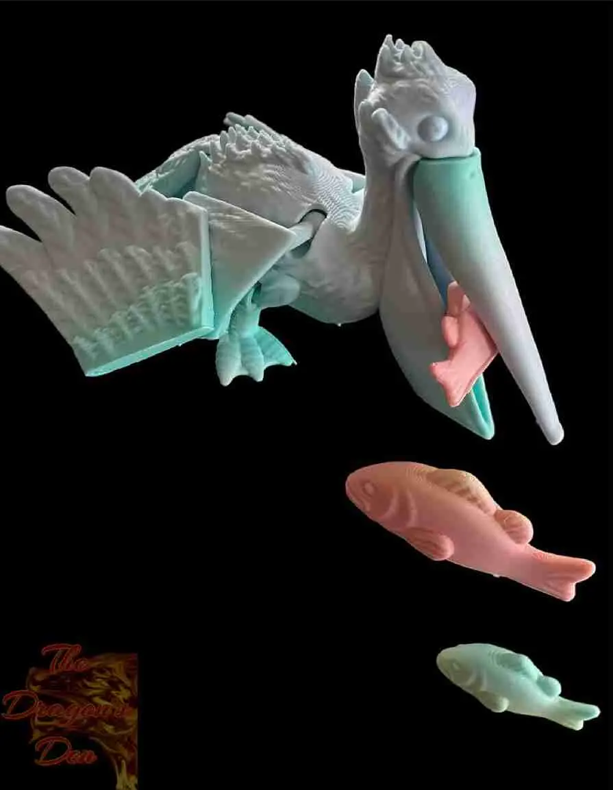 Pelican and Fish