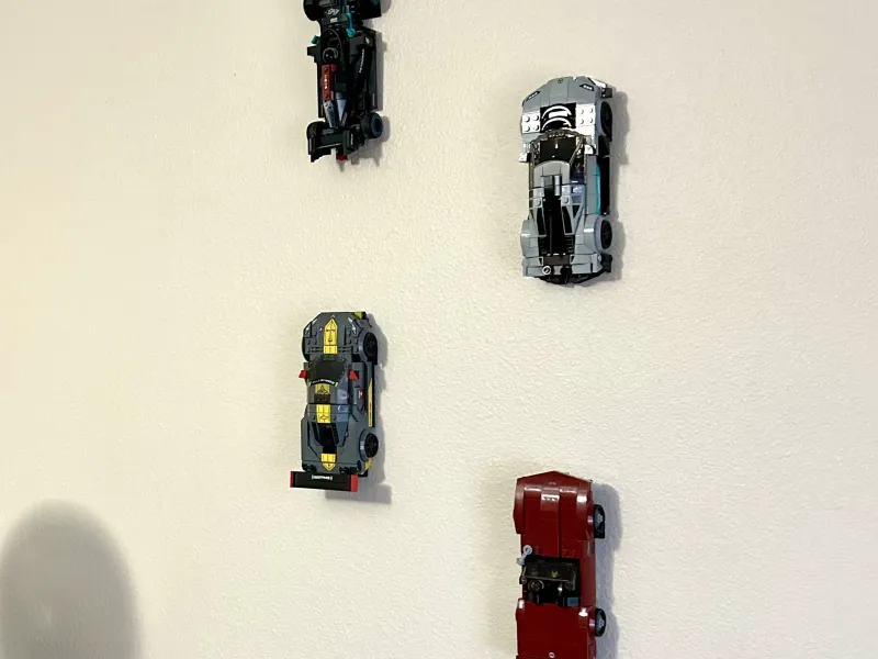 LEGO Speed Champions (Car) Invisible Wall Mount