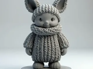 Knitted series : Your Little Friend cutie
