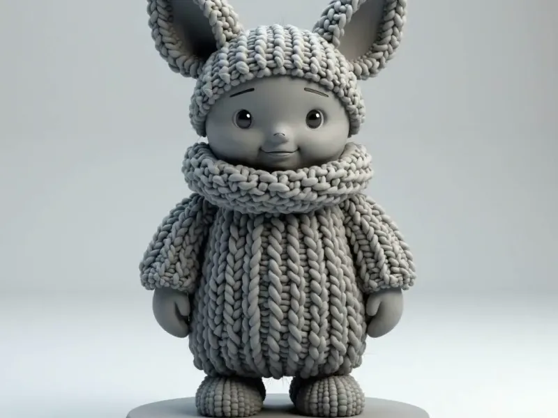 Knitted series : Your Little Friend cutie