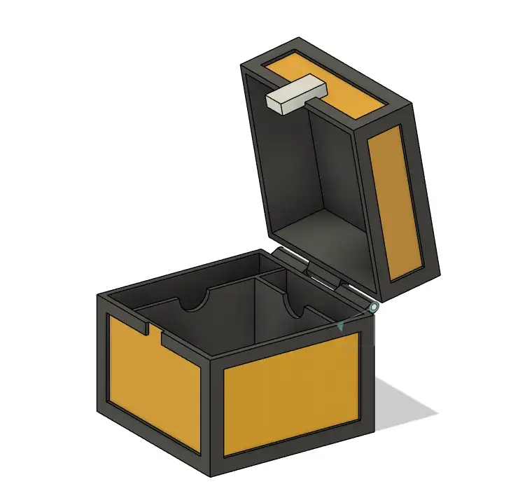 Minecraft Chest Deck Box
