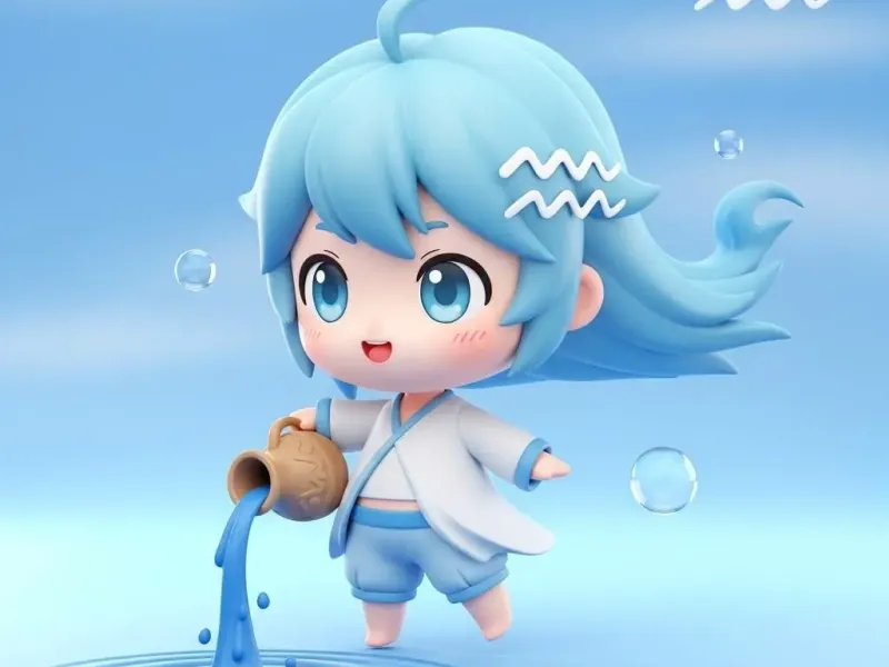 Acuario - Set Zodiaco
