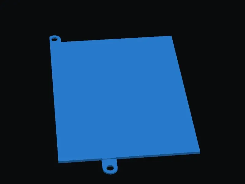 3DS battery cover