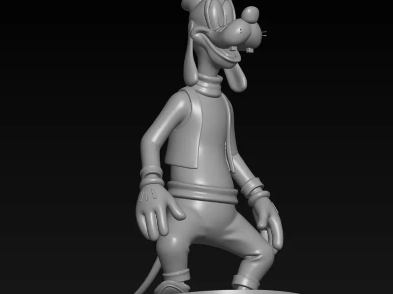 print ready Disney cartoon Goofy