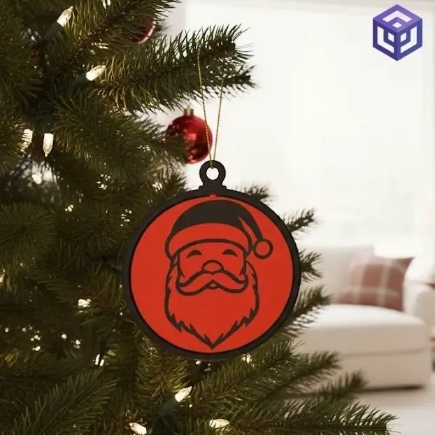 spinning Christmas decoration v8