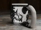Ornamental Skull mug - can holder-1