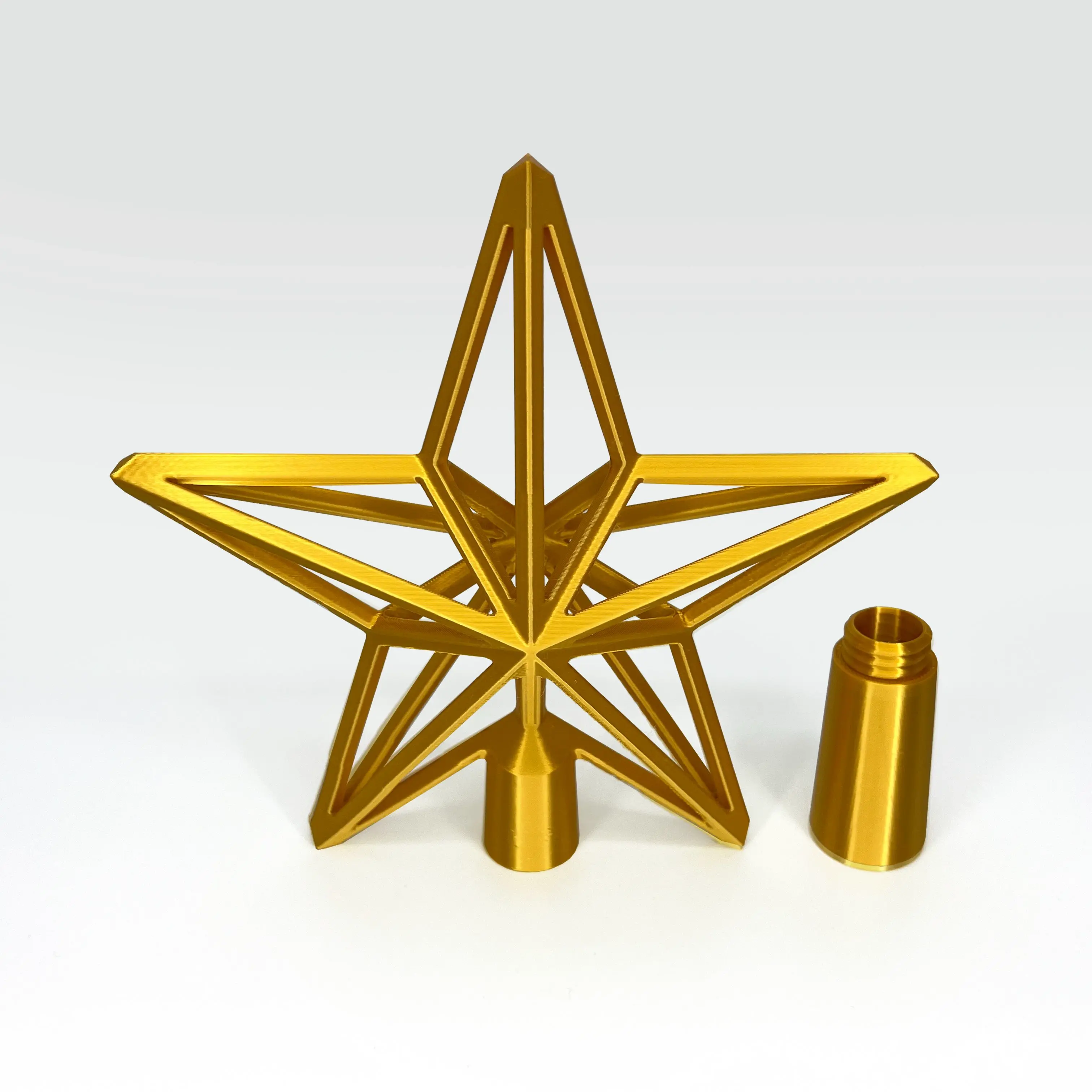 Lattice star Christmas tree topper