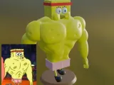 MUSCLED SPONGEBOB - BOB ESPONJA MUSCULOSO-0