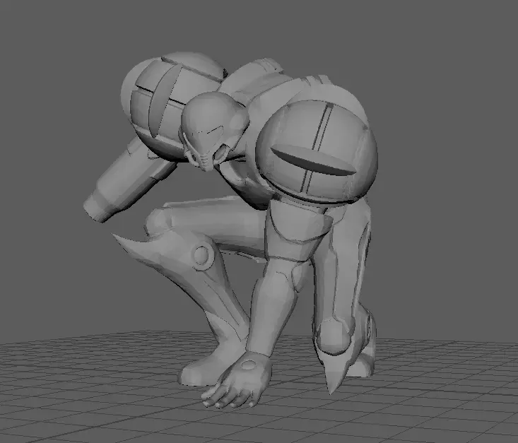 Samus Aran - Heroic Pose