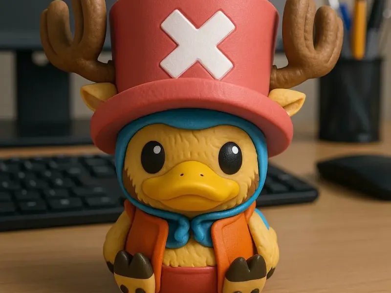 Rubber Duck - Chopper ONE PIECE model - 3d print