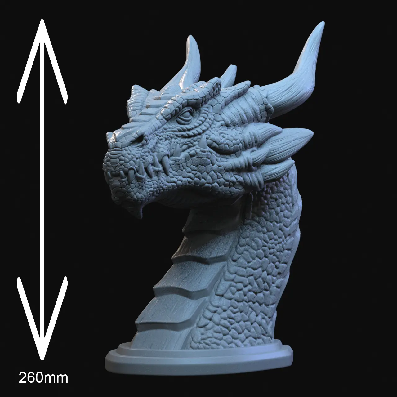 Dragon Head Phone Stand / Headset Holder