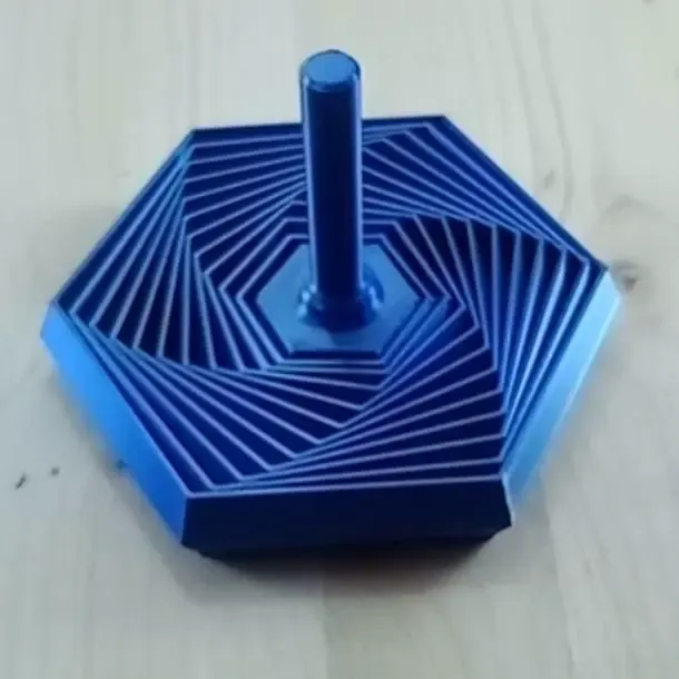 HexFractal Fidget With Handle