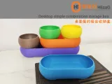 桌面简约组合收纳盒Desktop simple combination storage box-2