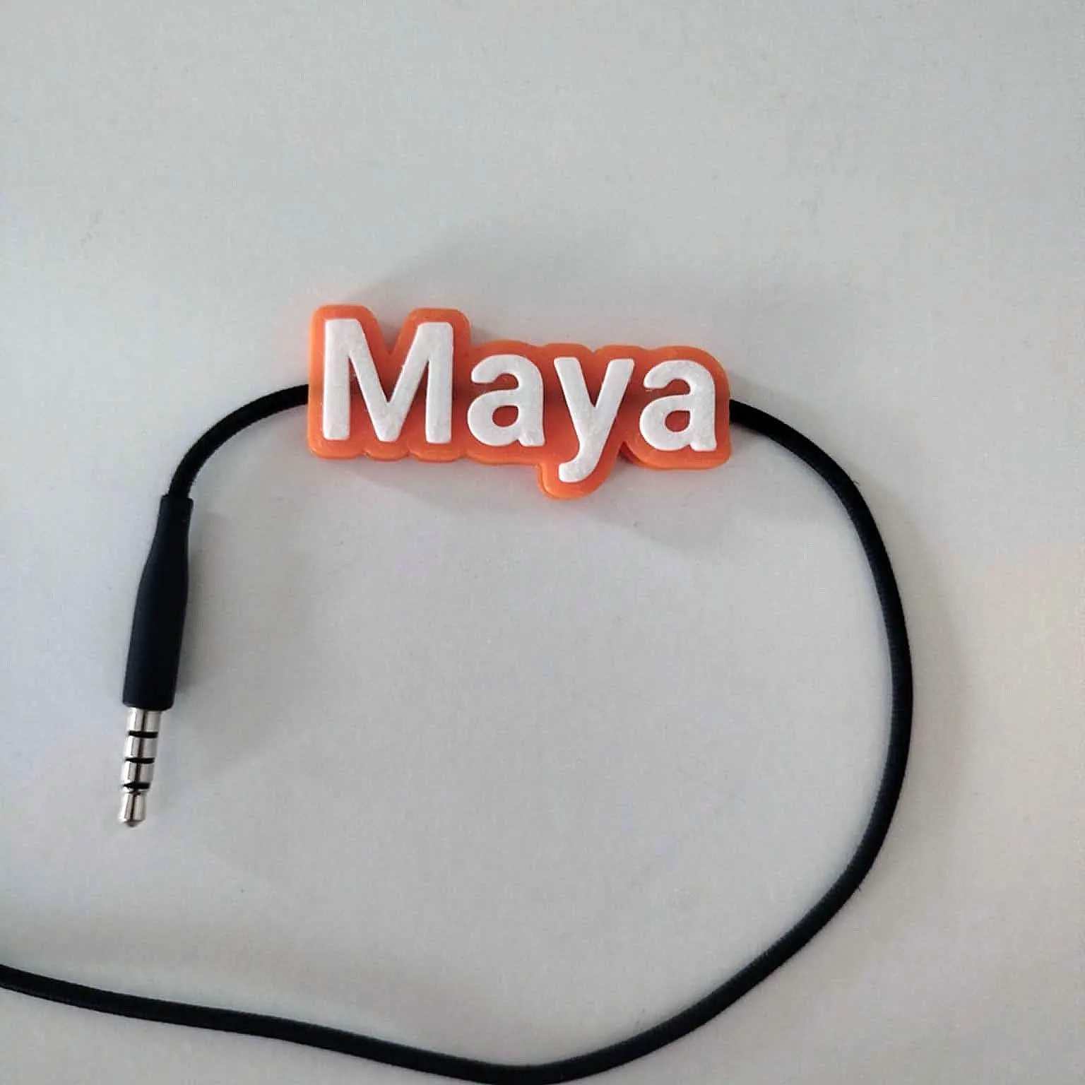 Custom Cable Tags - Snap-Together Design