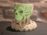 Rootbound Skull Planter-5