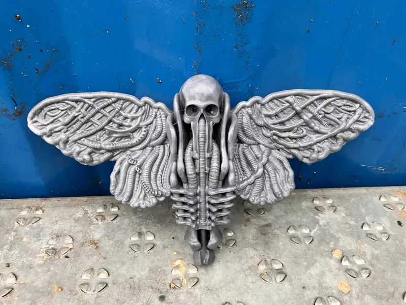 Giger inspired moth