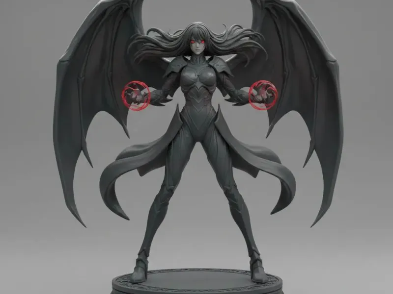 Dread Seraph – Dark Angel Anime Figurine