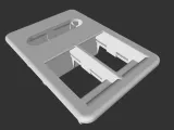 Polo 6  Window lift buttons case  Boitier de boutons lève-5