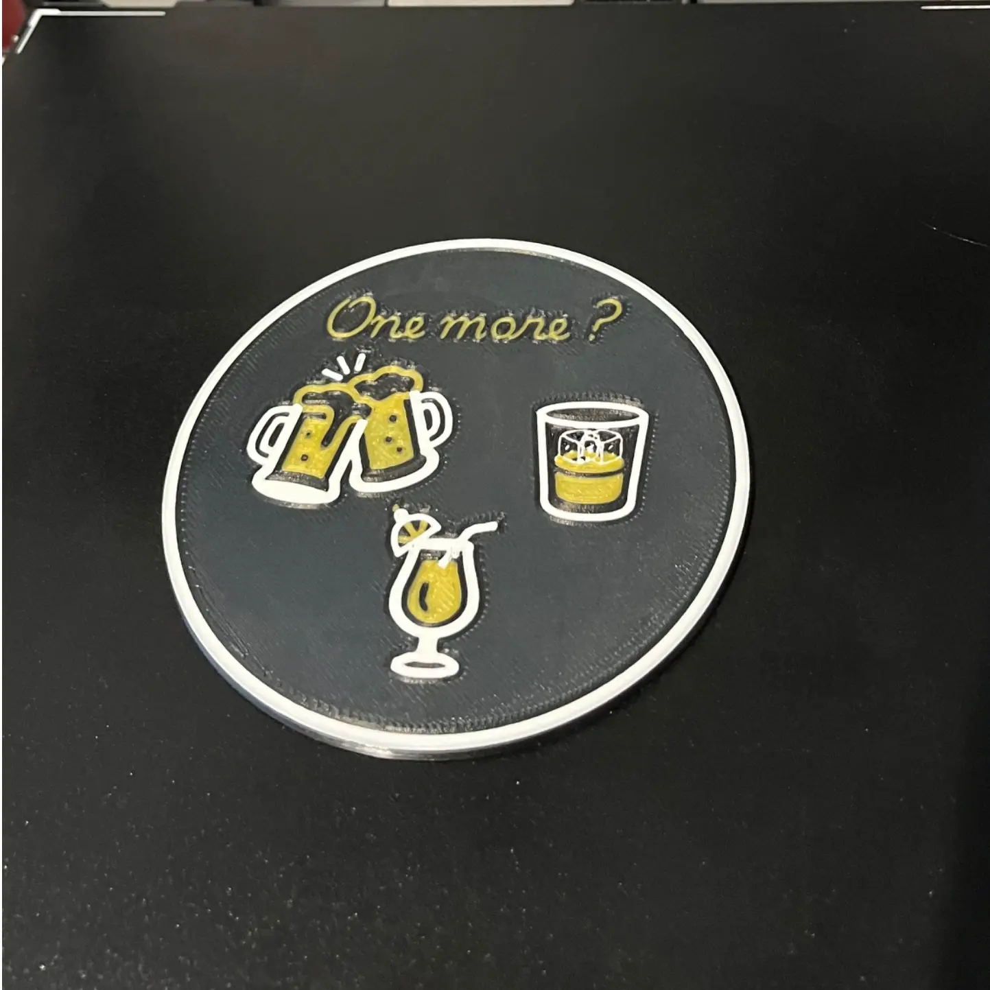 Saffas One More Coaster / Nog Enetjie Drupmatjie