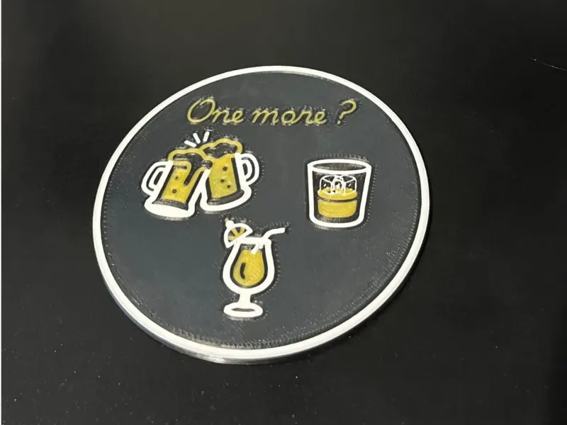 サファス もう一杯コースター / Nog Enetjie Drupmatjie