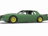 Diecast klasik NASCAR yarış arabası Ölçek 1:25-1