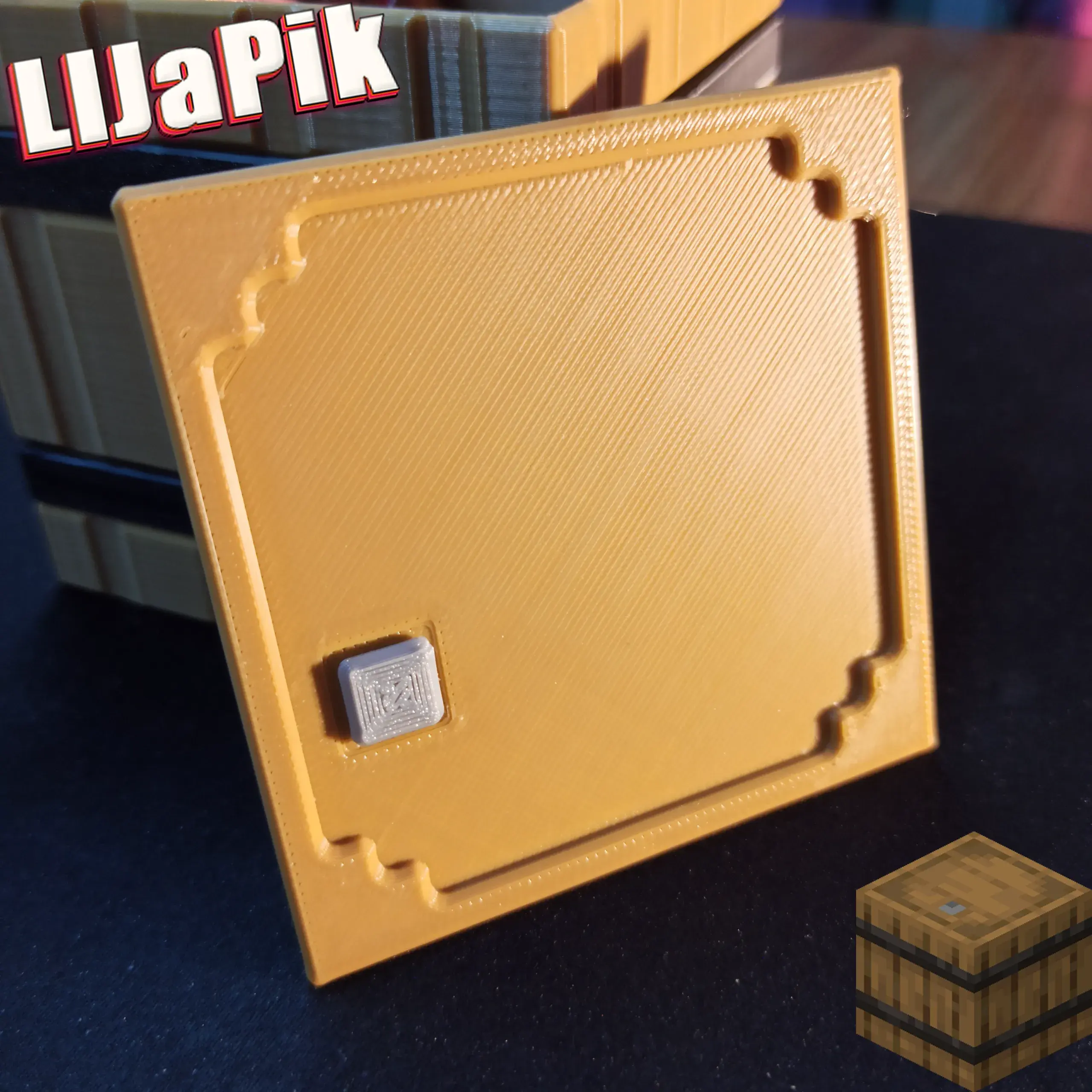 Minecraft barrel / Бочка Майнкрафт / Сhest / Piggy bank box