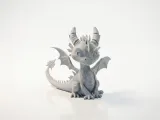 Toothless Dragon Figurine Cartoons 3D Printable-3