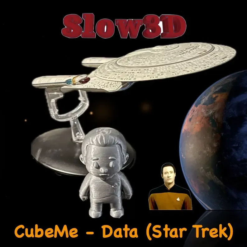 CubeMe - Data (Start Trek Next Gen)