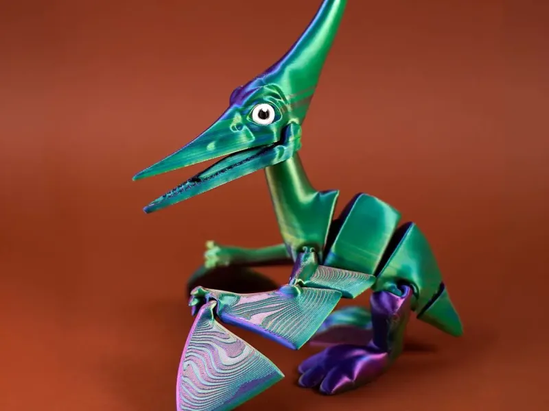 Flexi Pteranodon | Yerinde Yazdırma | Destek Gerektirmez