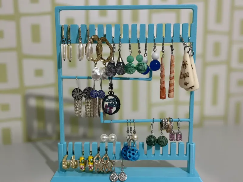 JEWELERY HOLDER FOR EARRING, BRACELET AND NECKLACE