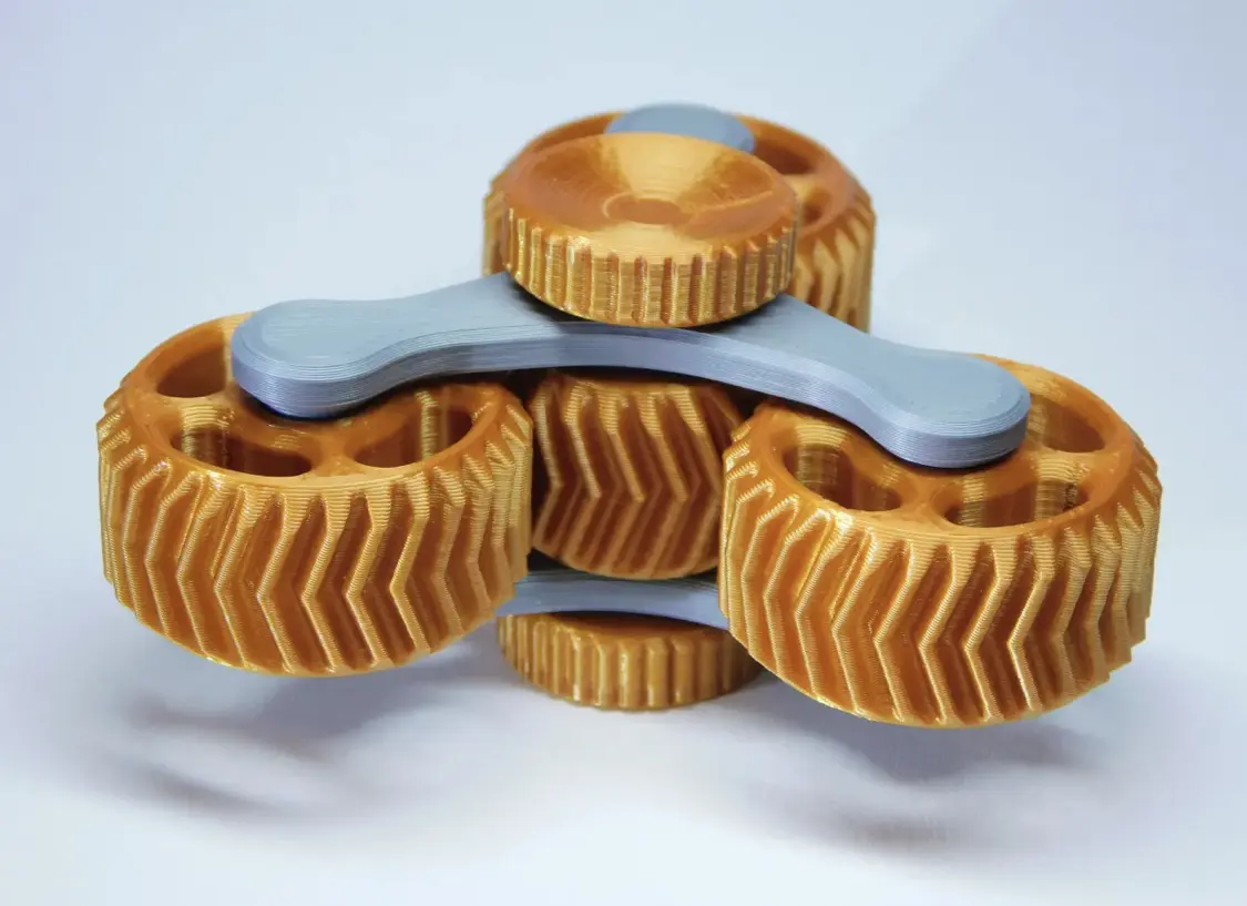 Gear fidget spinner