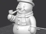 ❄️ SNOWMAN STATUE-3
