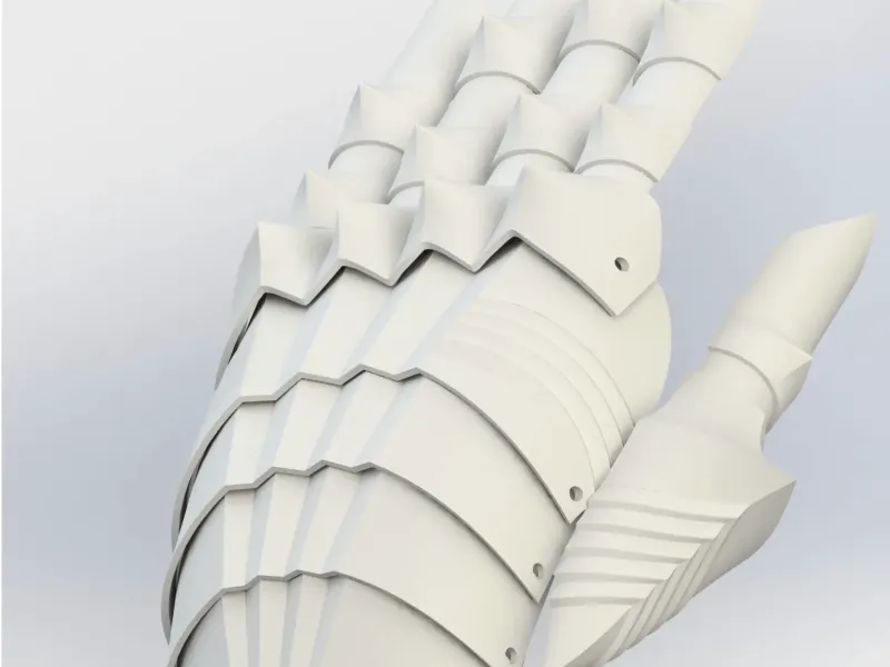 Gotische Handschoen