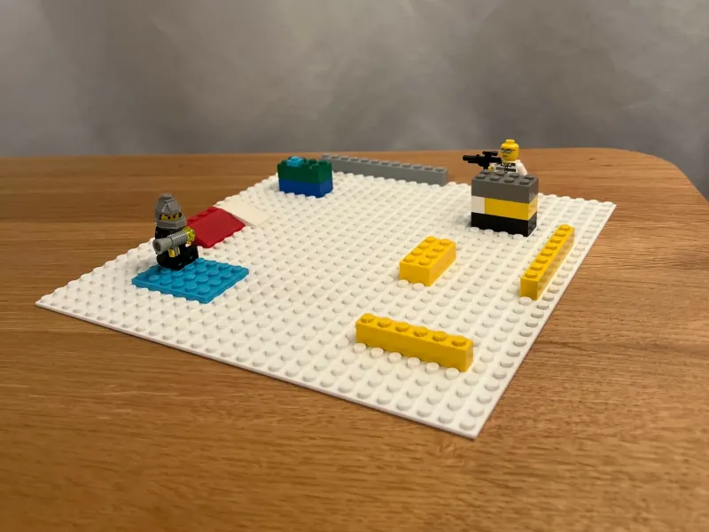 LEGO Compatible Baseplate 28 x 28