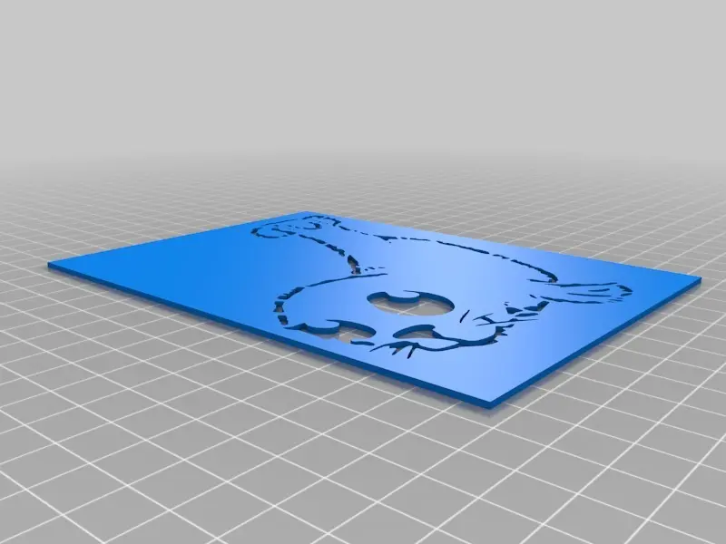 Free Digital Art STL Download - Seal stencilby SMT_M 🦊