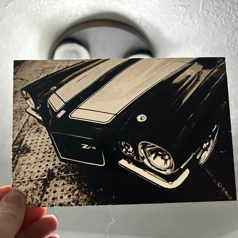 Split Bumper Camaro Lithophane Huforge