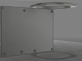 Computer speaker. Speaker 77mm-6