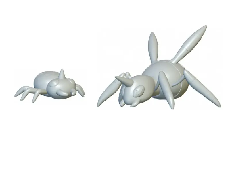 Pokemon Spinarak & Ariados (#167 & #168) - 3D Printing!