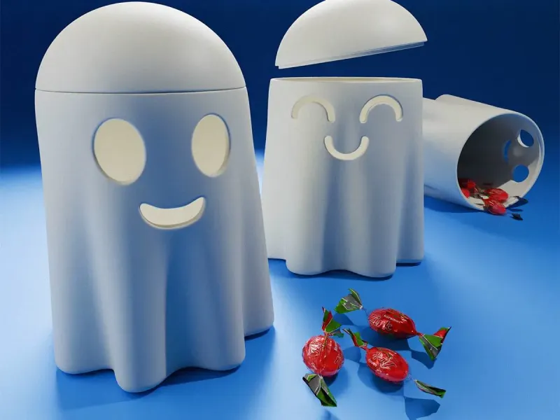 Ghost Halloween Candy Box 🎃👻