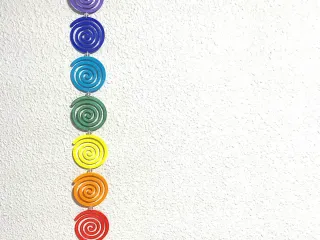 Seven chakras pendant