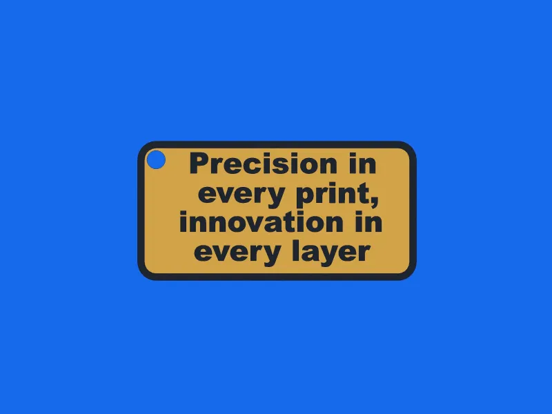 3D Quote Keychain - 4
