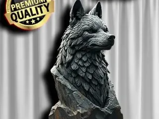 Wolf Bust ❤️