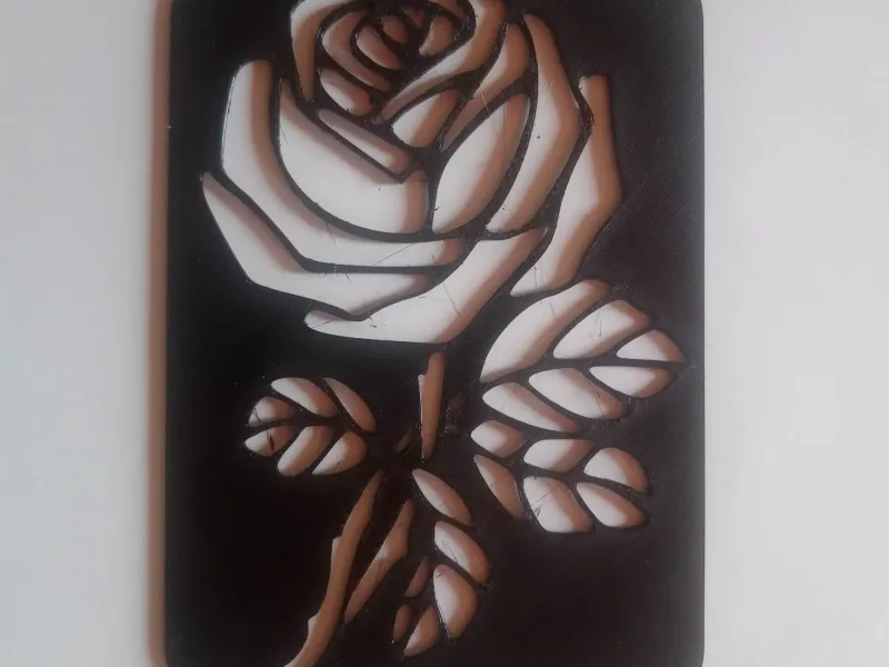 Stencil Decorative Flower 2