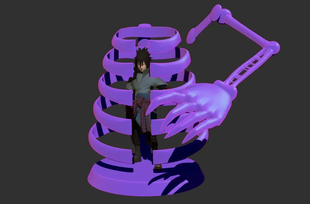NARTUO-Uchiha Sasuke-Susanoo PARTE 1